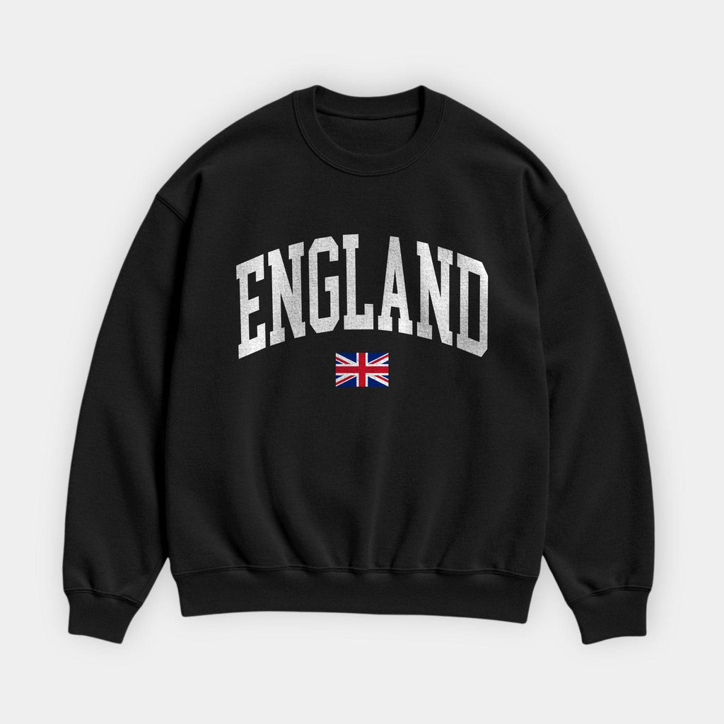 England Collegiate Flag Sweatshirt