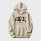 Morocco Collegiate Flag Hoodie