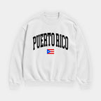 Puerto Rico Collegiate Flag Sweatshirt