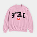 Switzerland Collegiate Flag Sweatshirt