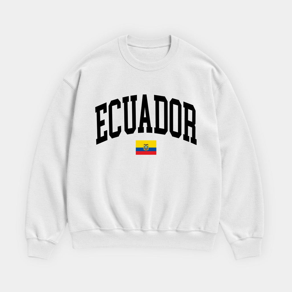 Ecuador Collegiate Flag Sweatshirt