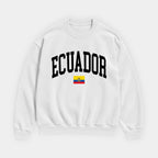 Ecuador Collegiate Flag Sweatshirt