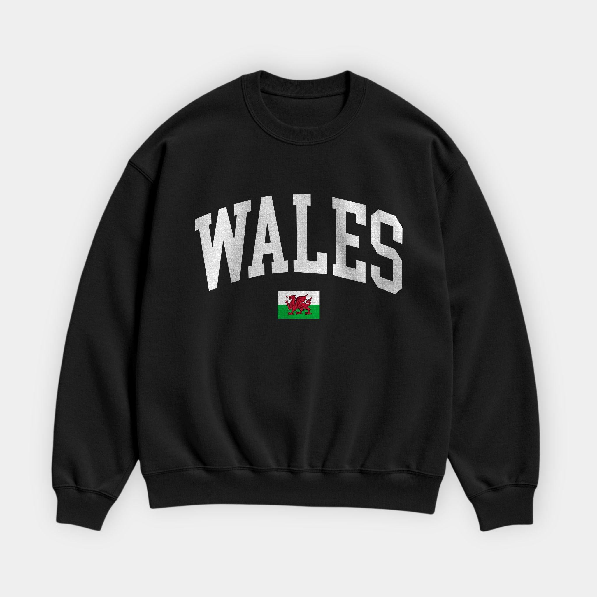 Wales Collegiate Flag Sweatshirt