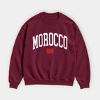 Morocco Collegiate Flag Sweatshirt