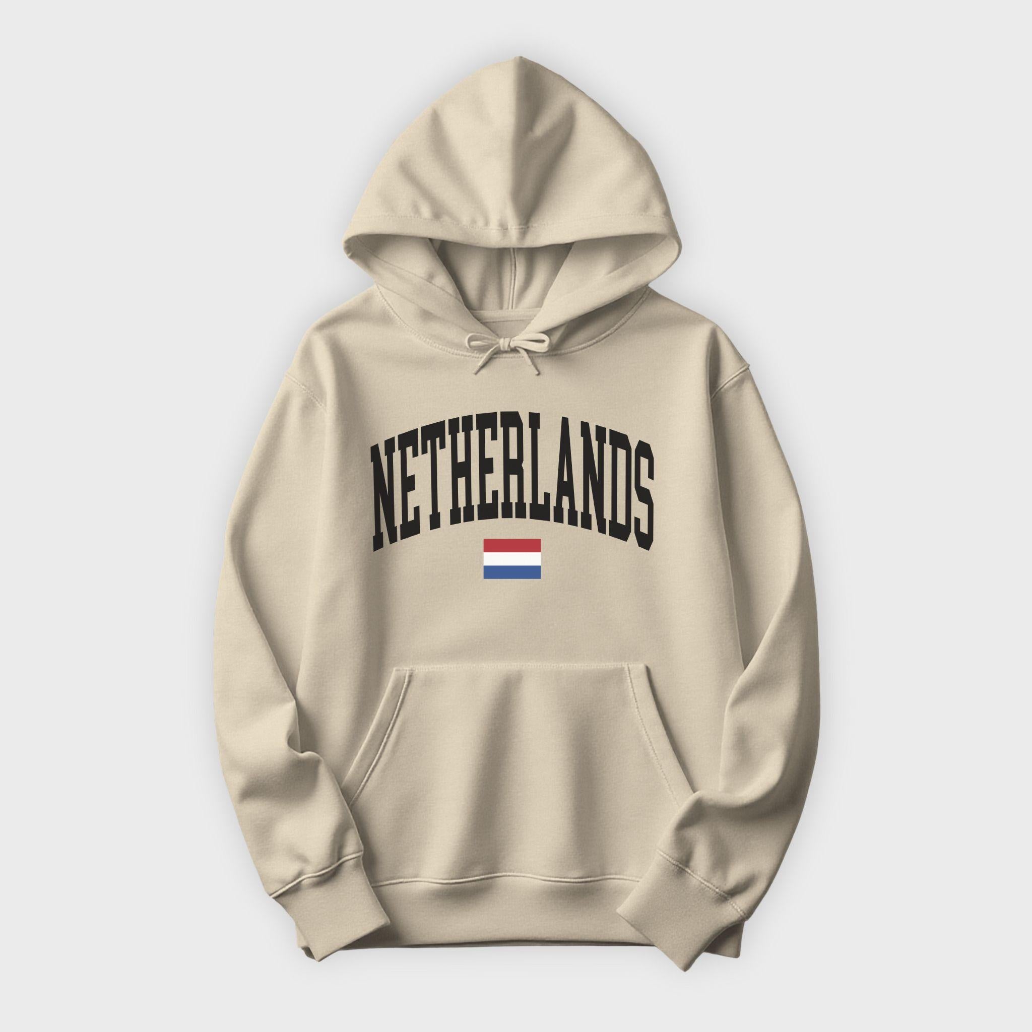 Netherlands Collegiate Flag Hoodie