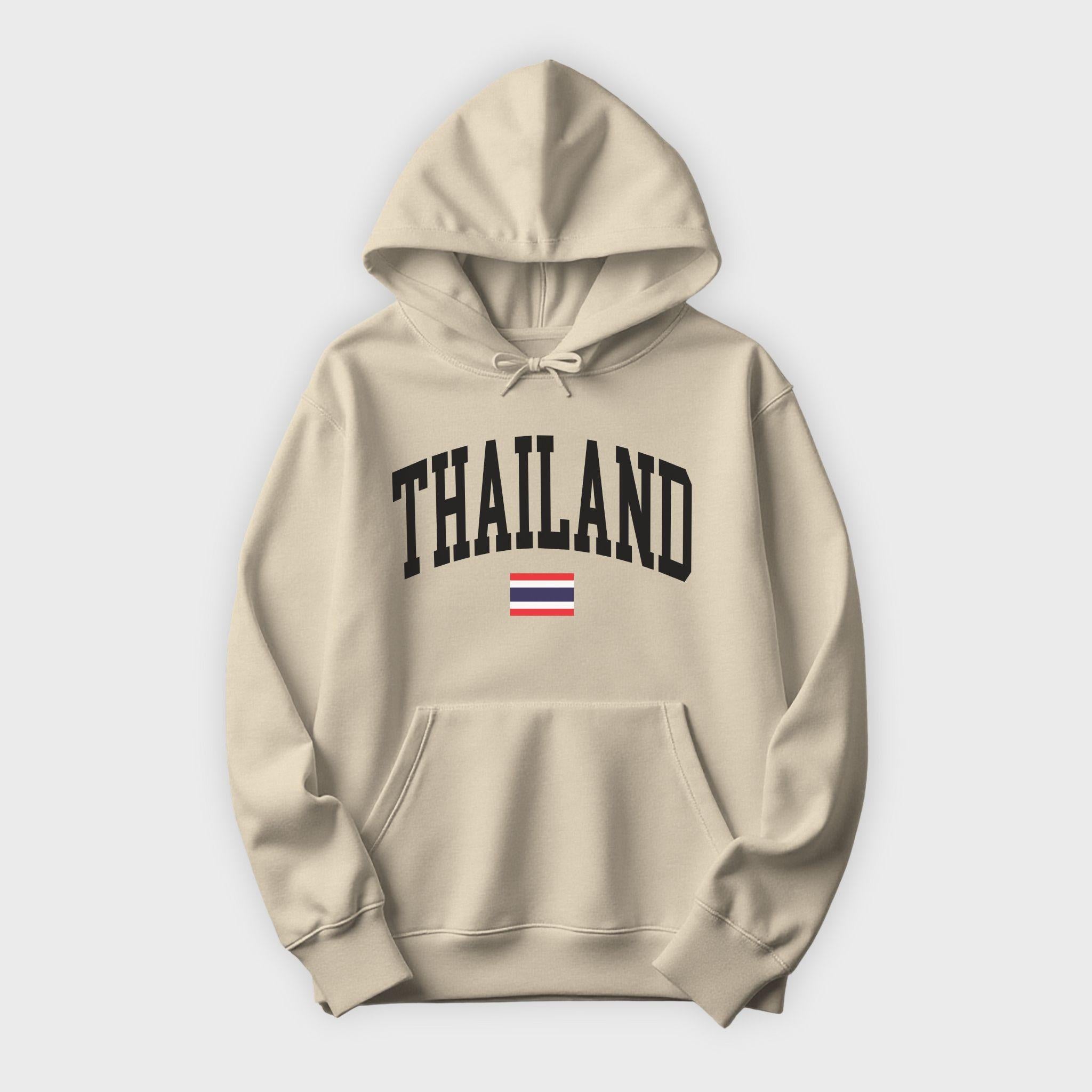 Thailand Collegiate Flag Hoodie