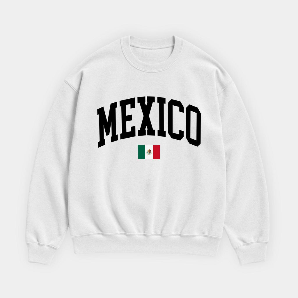 Mexico Collegiate Flag Sweatshirt