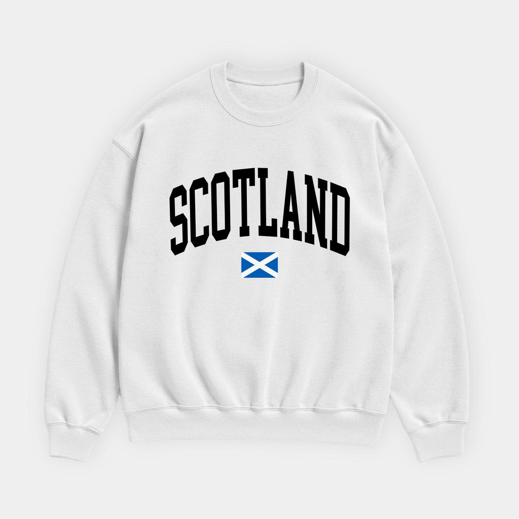 Scotland Collegiate Flag Sweatshirt