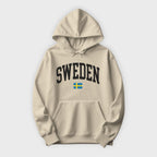 Sweden Collegiate Flag Hoodie