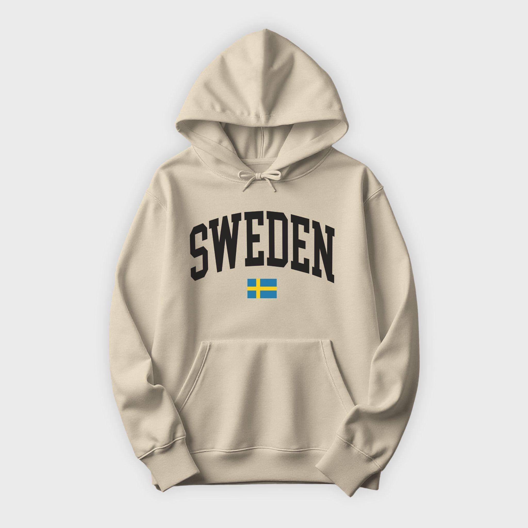 Sweden Collegiate Flag Hoodie