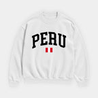 Peru Collegiate Flag Sweatshirt