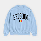 Belgium Collegiate Flag Sweatshirt