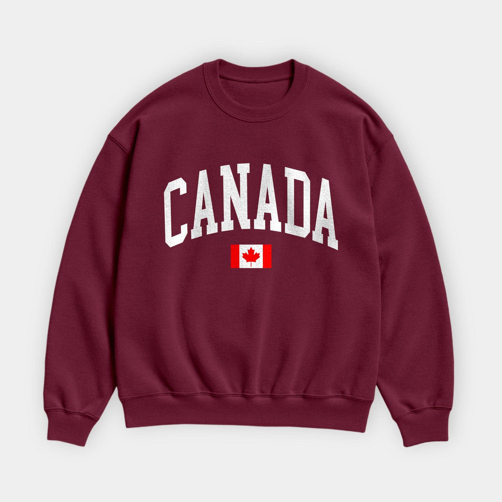 Canada Collegiate Flag Sweatshirt