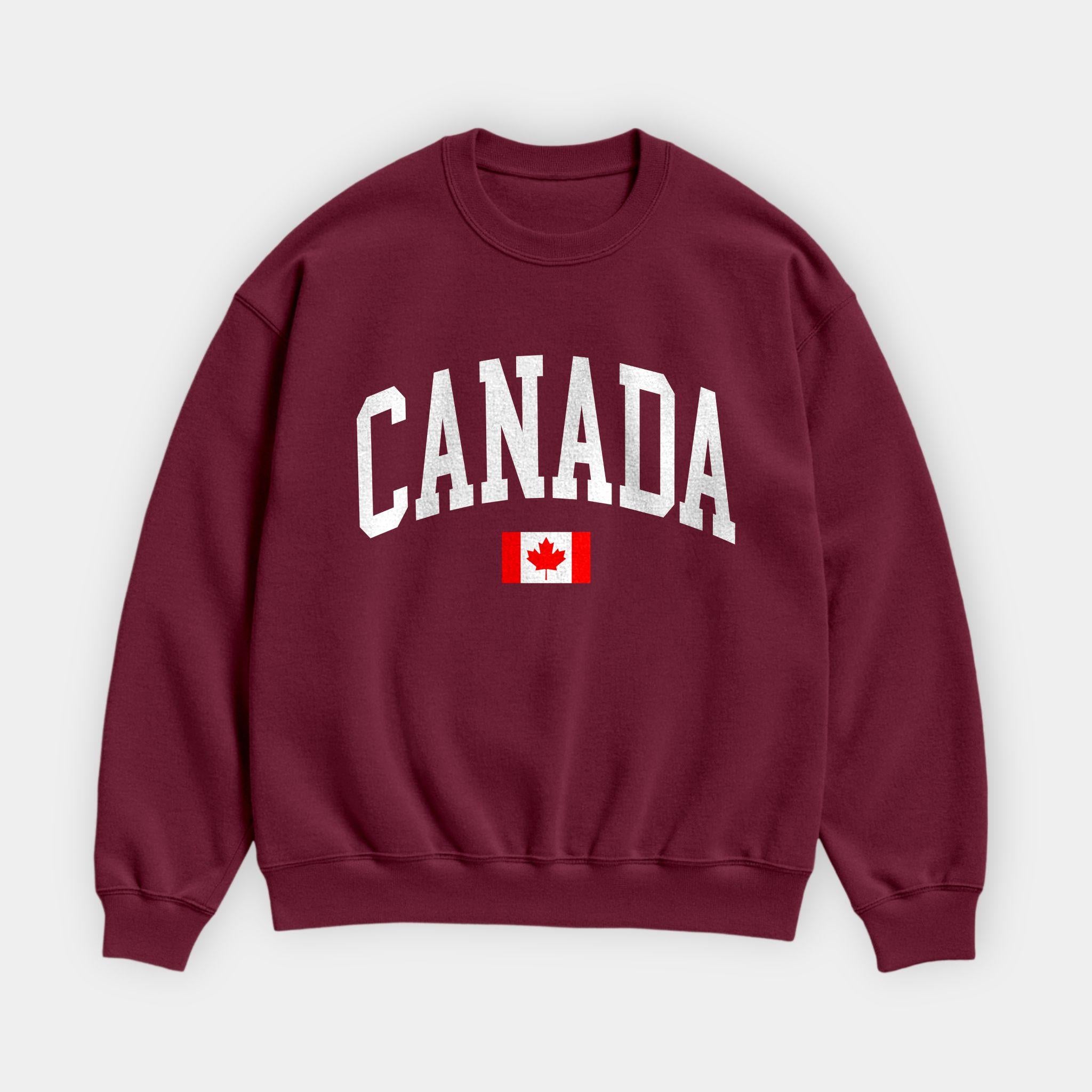 Canada Collegiate Flag Sweatshirt