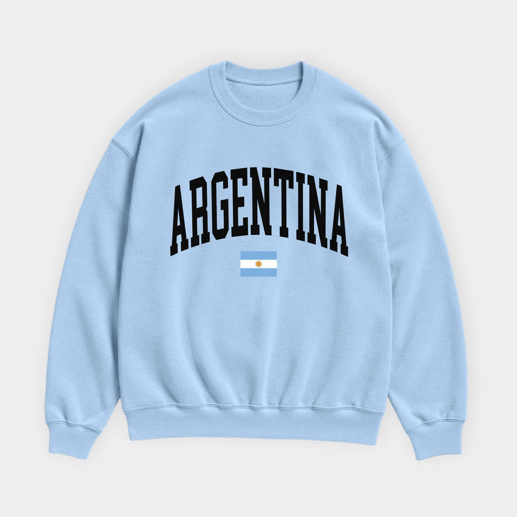 Argentina Collegiate Flag Sweatshirt