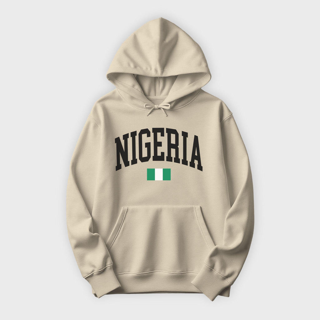 Nigeria Collegiate Flag Hoodie