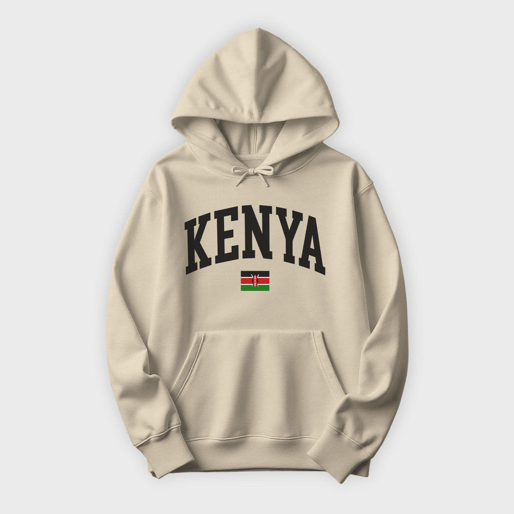 Kenya Collegiate Flag Hoodie