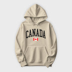 Canada Collegiate Flag Hoodie