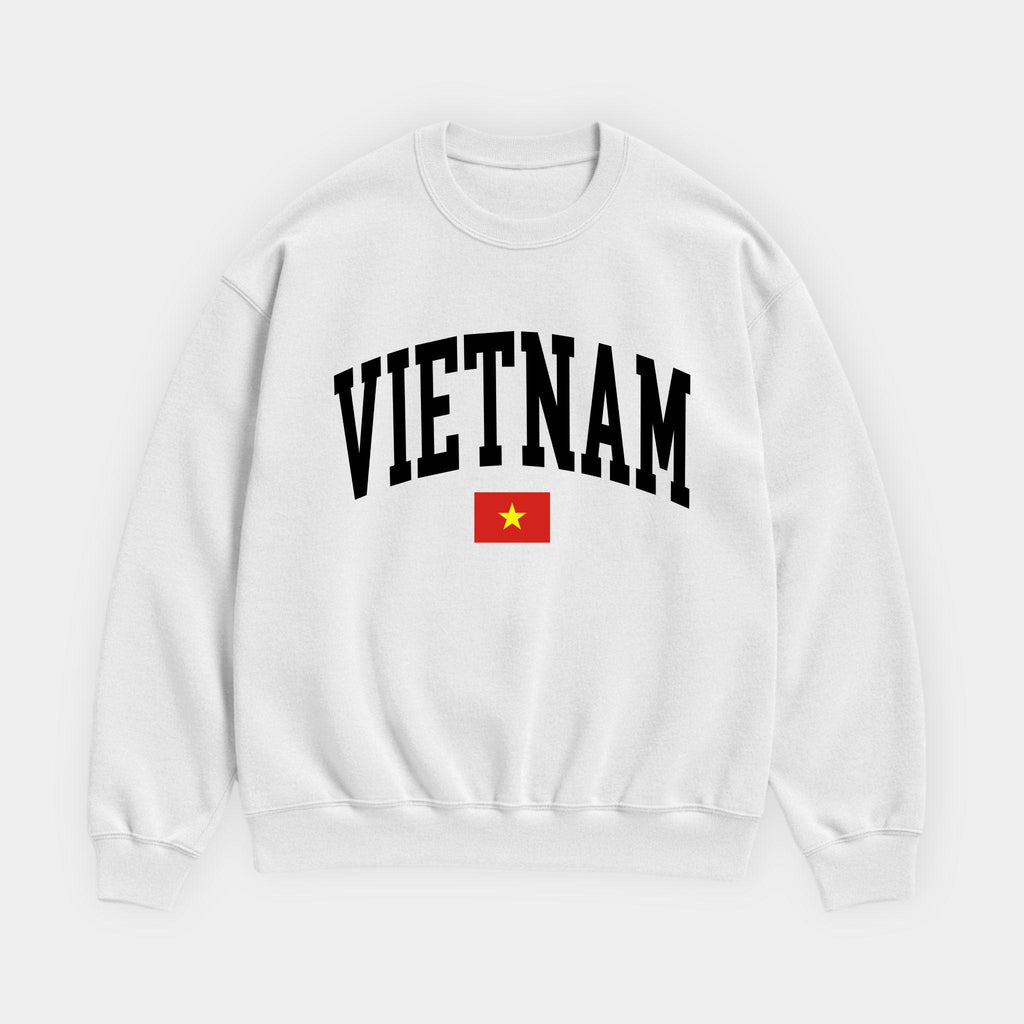 Vietnam Collegiate Flag Sweatshirt