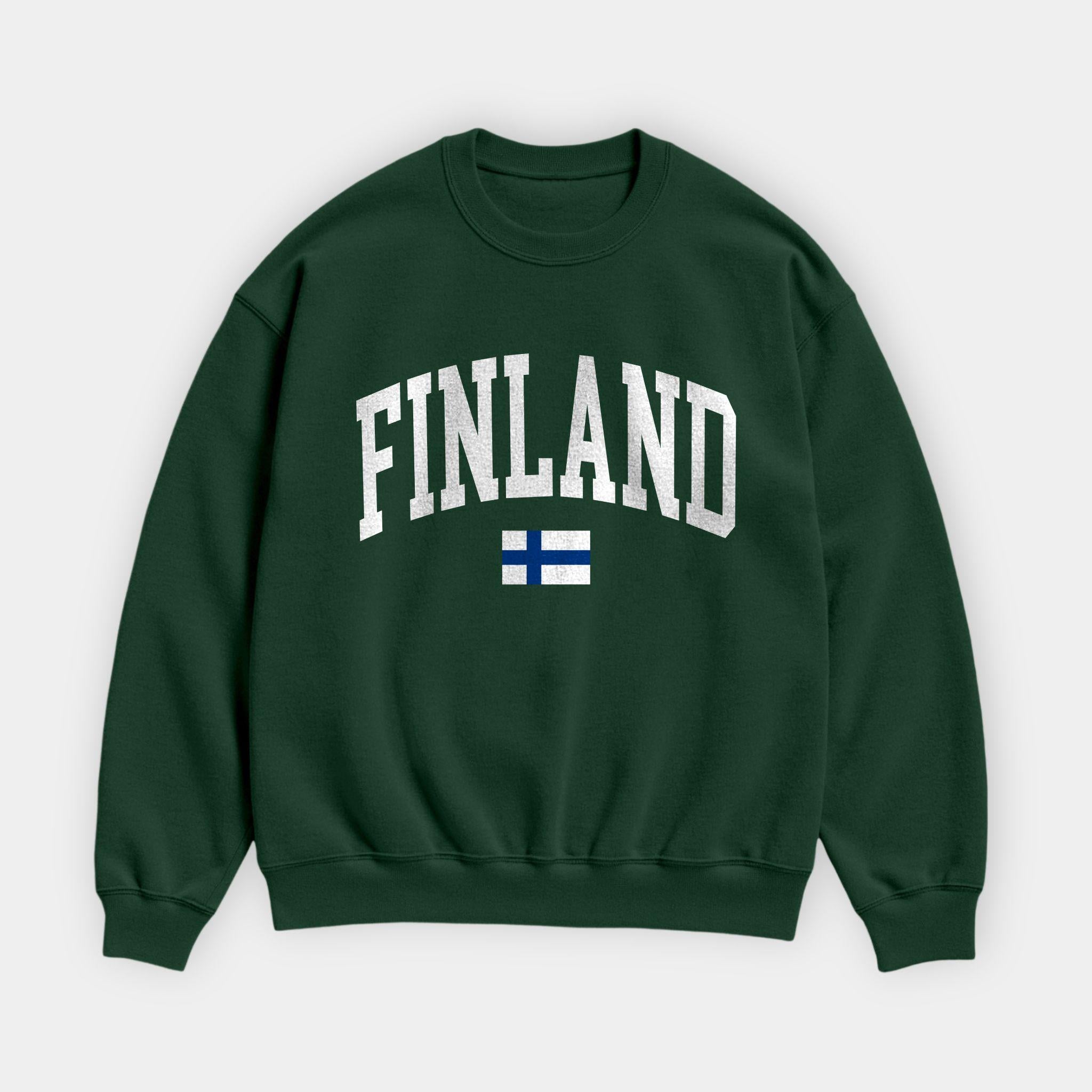 Finland Collegiate Flag Sweatshirt