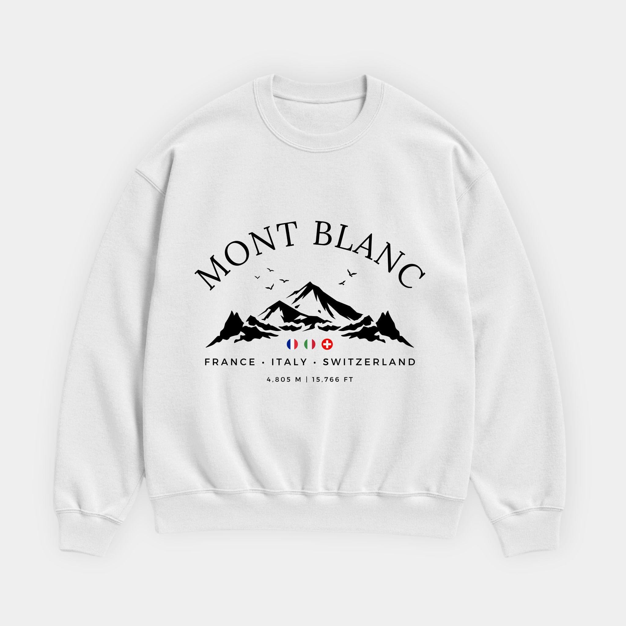 Mont Blanc Alps Sweatshirt