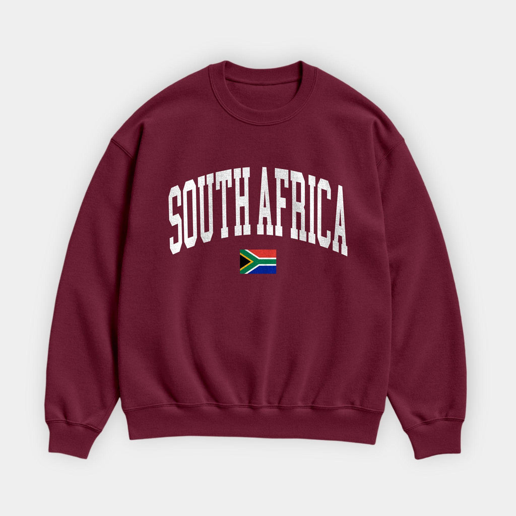 South Africa Collegiate Flag Sweatshirt