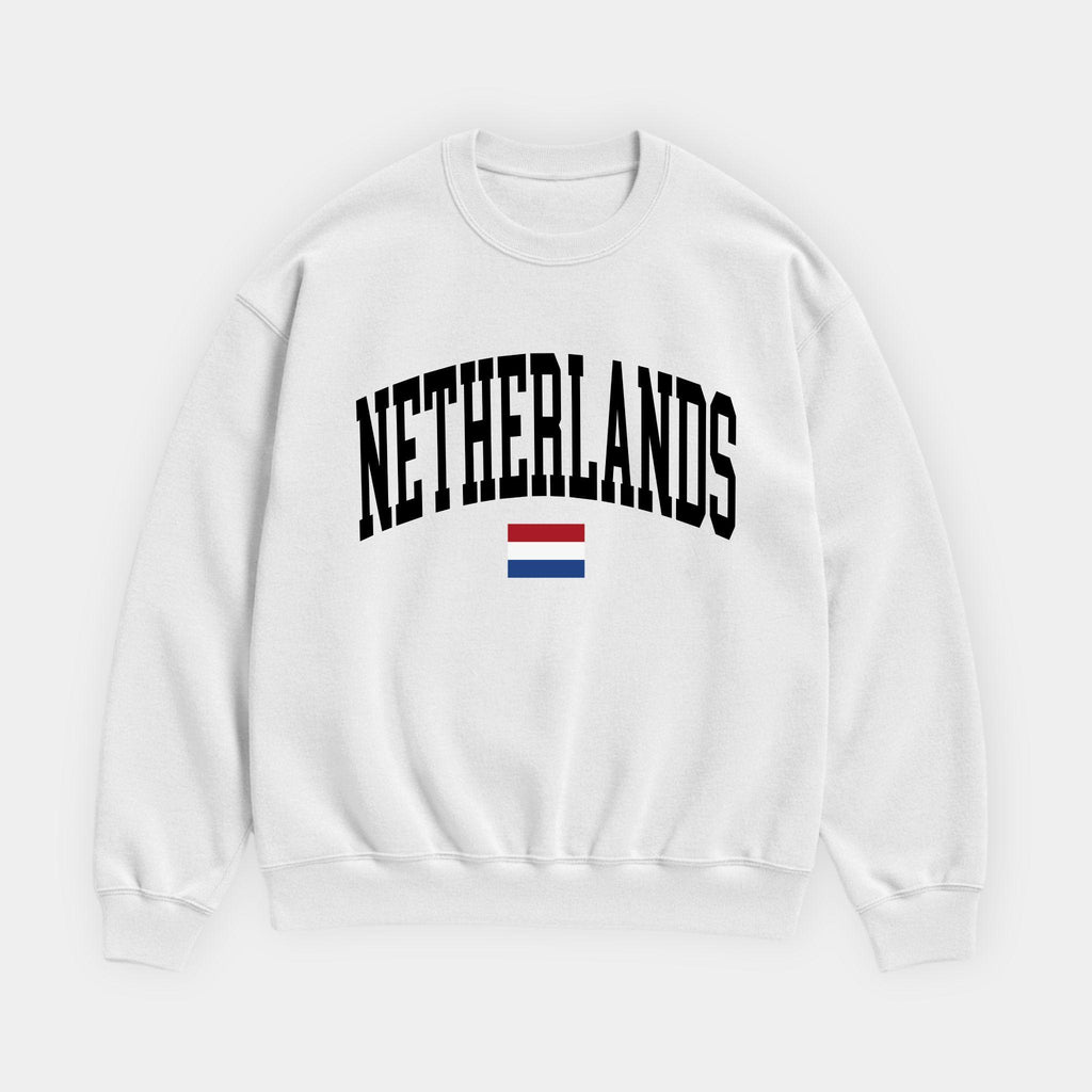 Netherlands Collegiate Flag Sweatshirt
