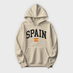 Spain Collegiate Flag Hoodie
