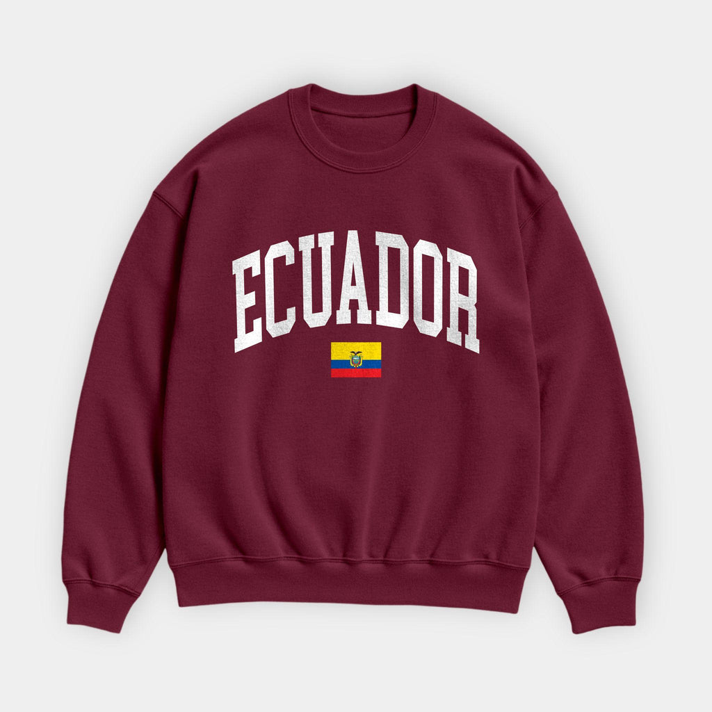 Ecuador Collegiate Flag Sweatshirt