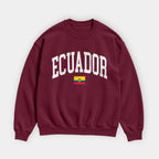 Ecuador Collegiate Flag Sweatshirt