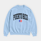 Puerto Rico Collegiate Flag Sweatshirt