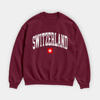 Switzerland Collegiate Flag Sweatshirt
