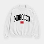 Morocco Collegiate Flag Sweatshirt