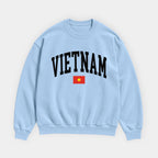 Vietnam Collegiate Flag Sweatshirt