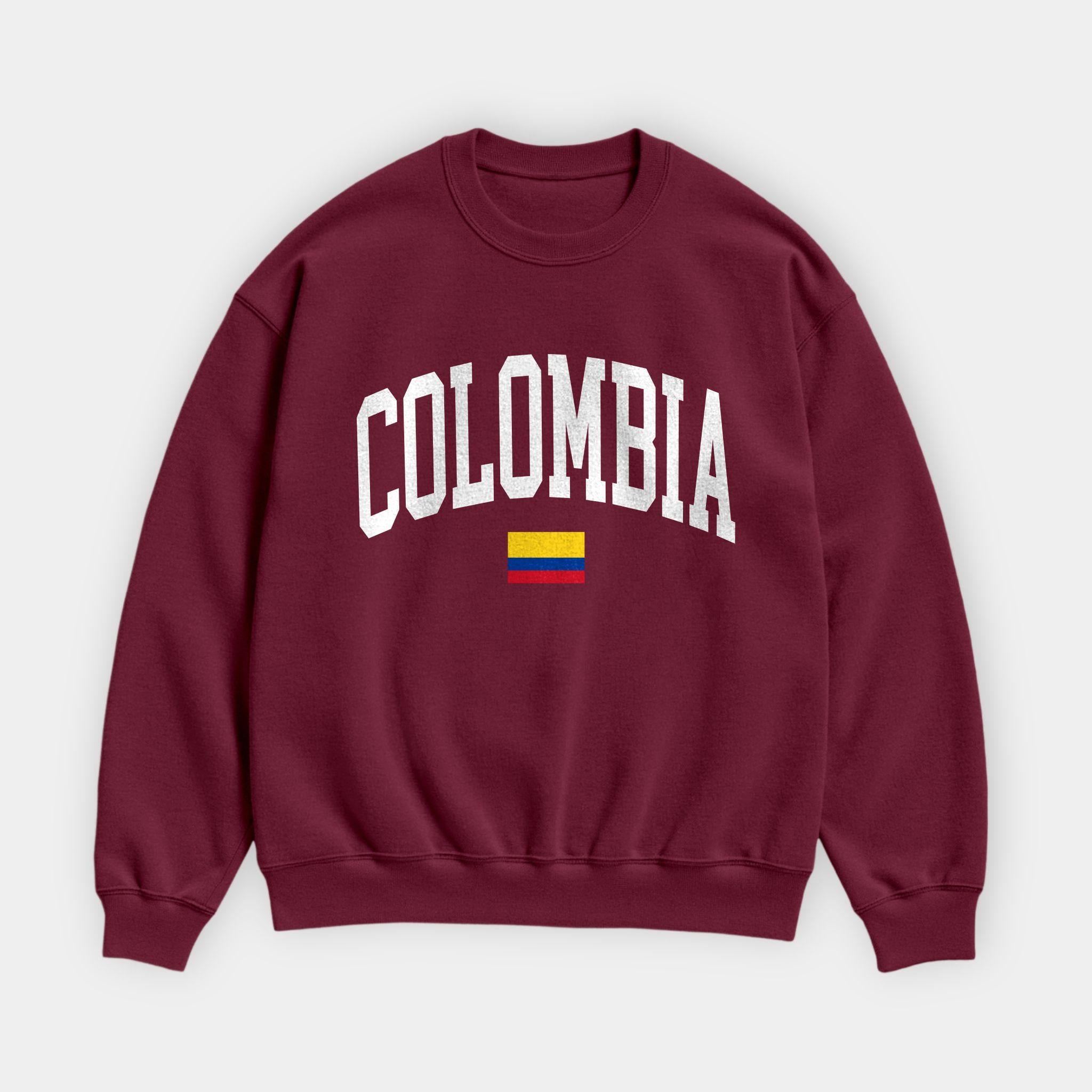 Colombia Collegiate Flag Sweatshirt