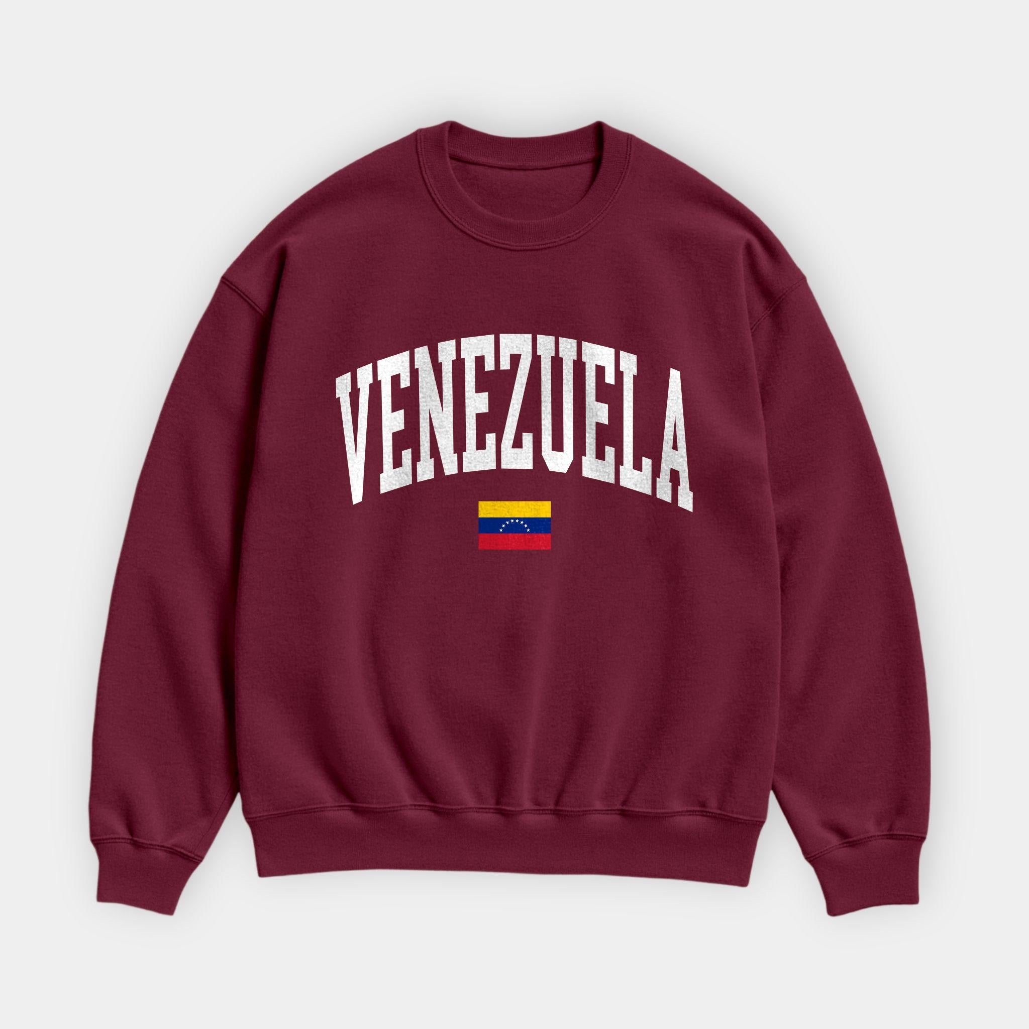 Venezuela Collegiate Flag Sweatshirt