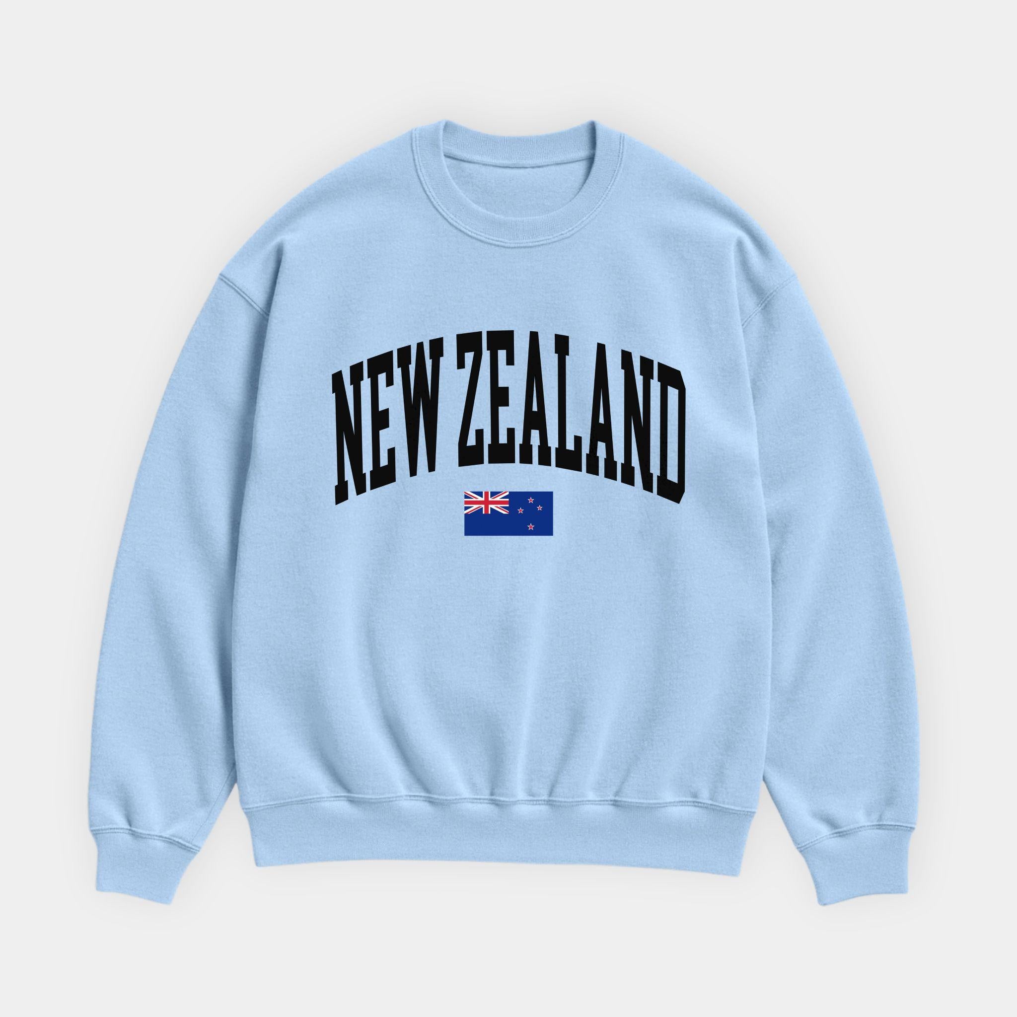 New Zealand Collegiate Flag Sweatshirt