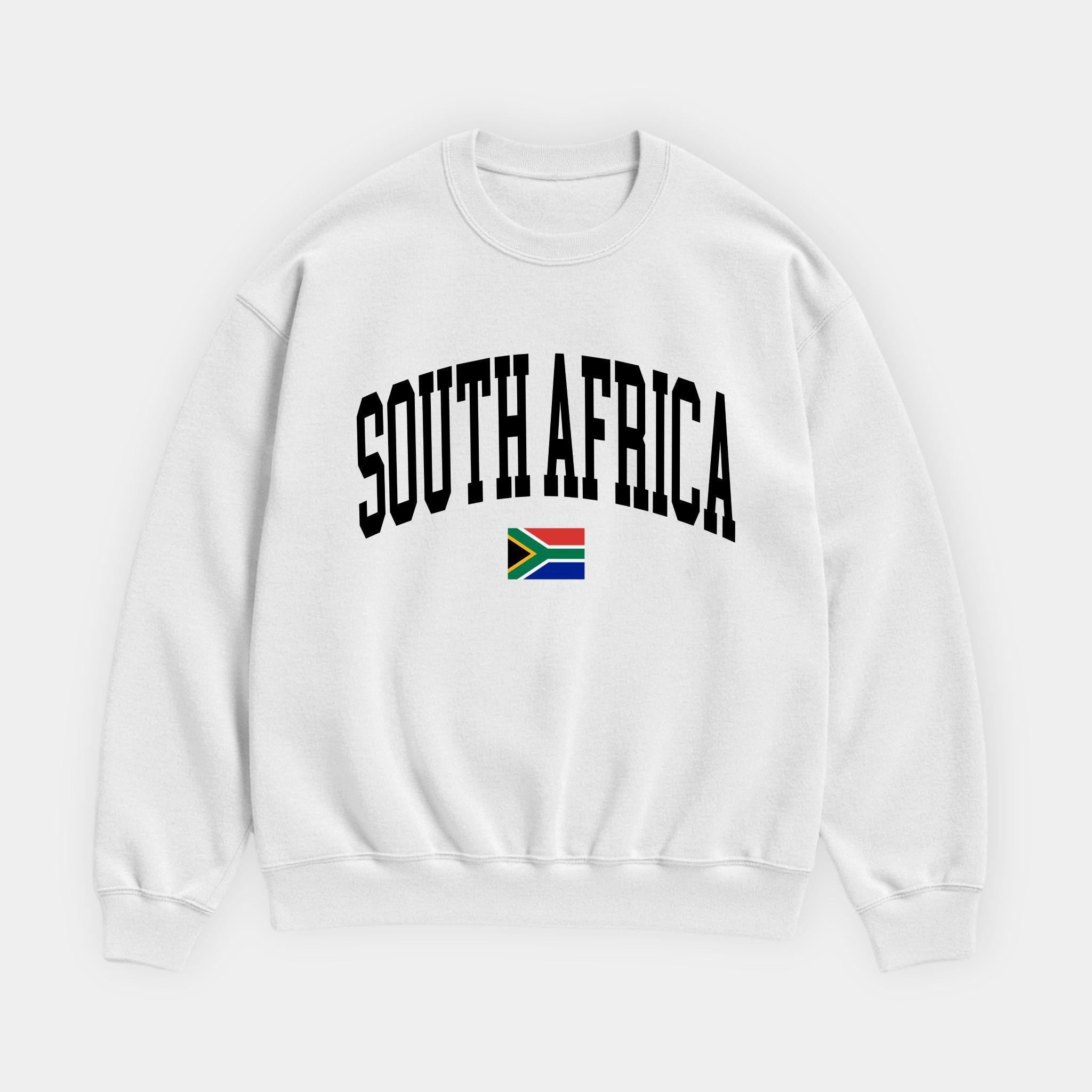 South Africa Collegiate Flag Sweatshirt