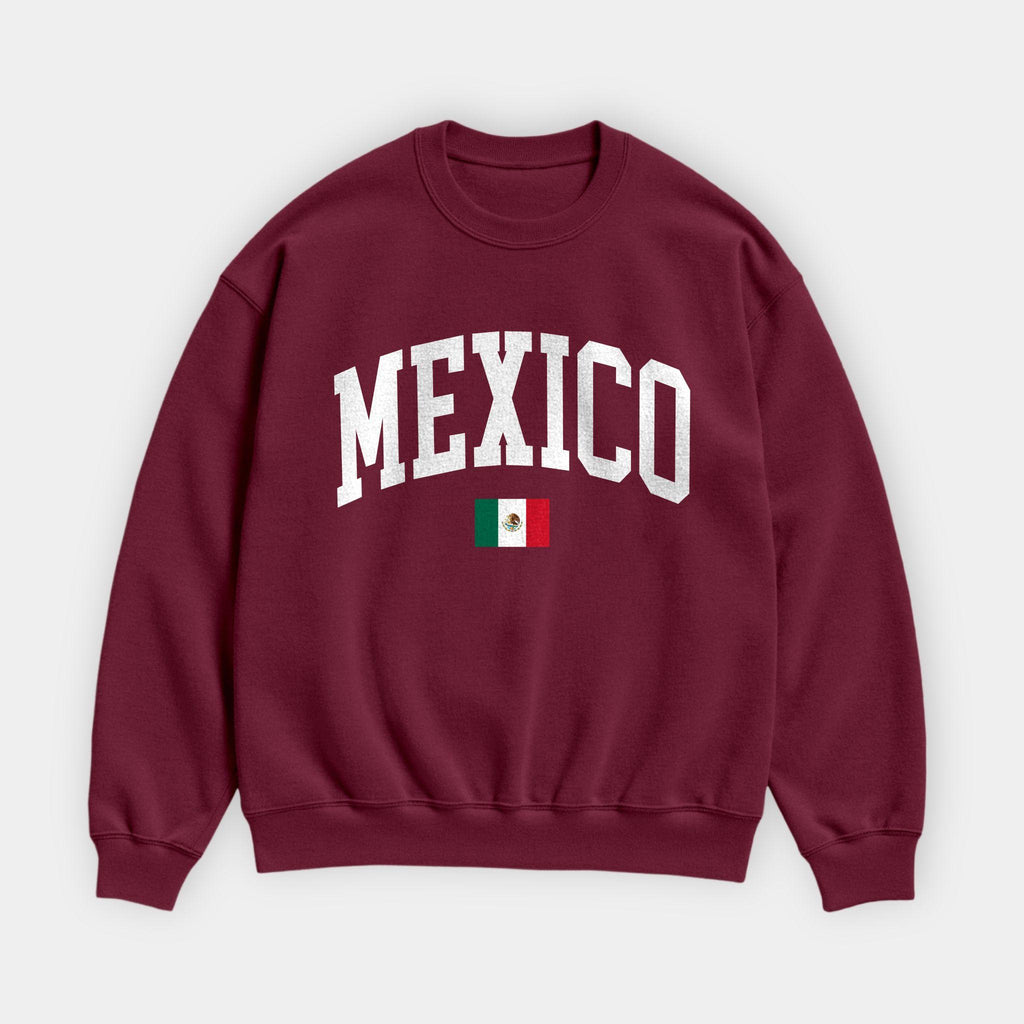 Mexico Collegiate Flag Sweatshirt