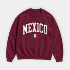 Mexico Collegiate Flag Sweatshirt