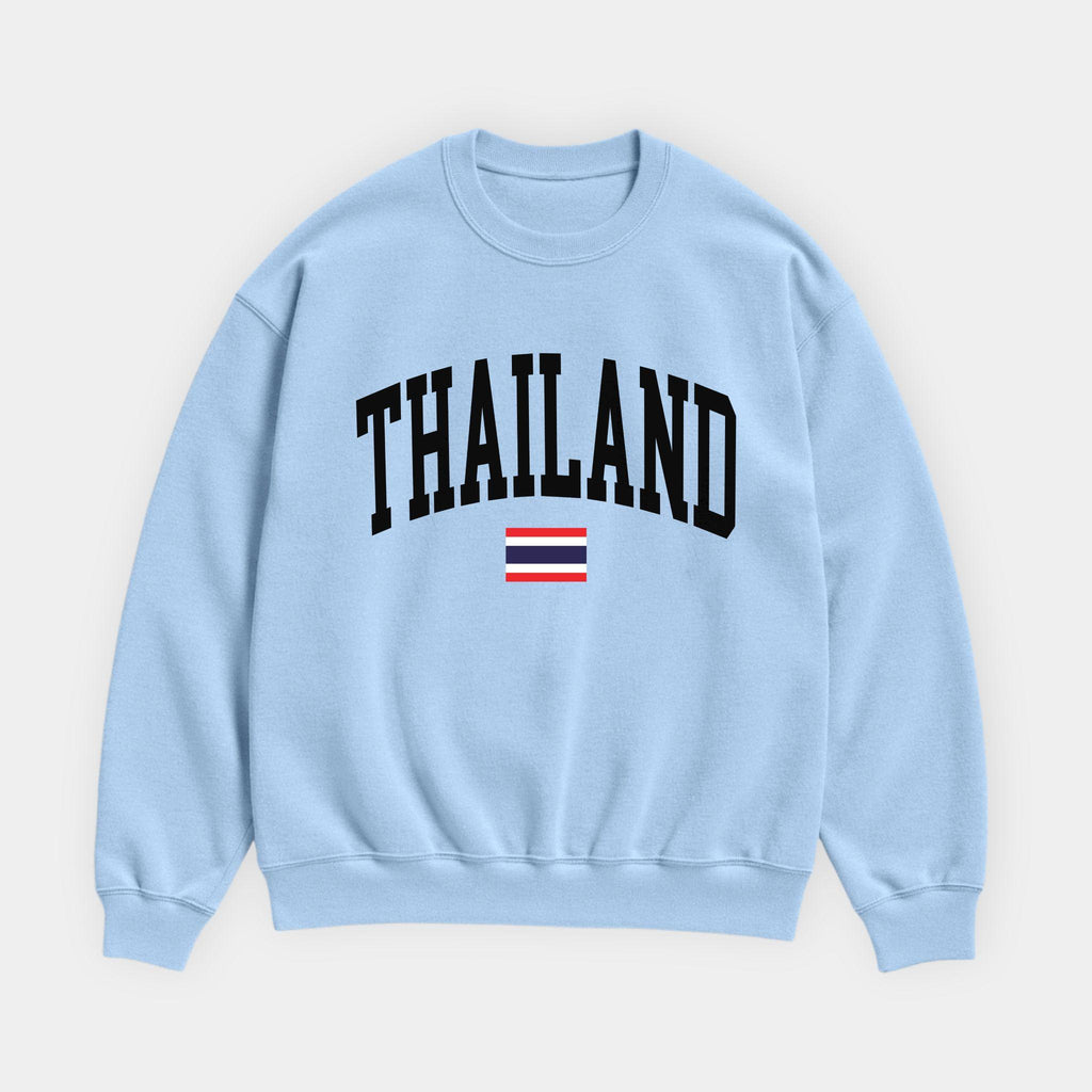 Thailand Collegiate Flag Sweatshirt
