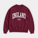 England Collegiate Flag Sweatshirt