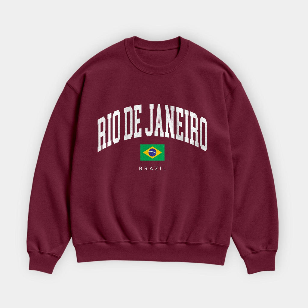 Rio De Janeiro Collegiate Sweatshirt