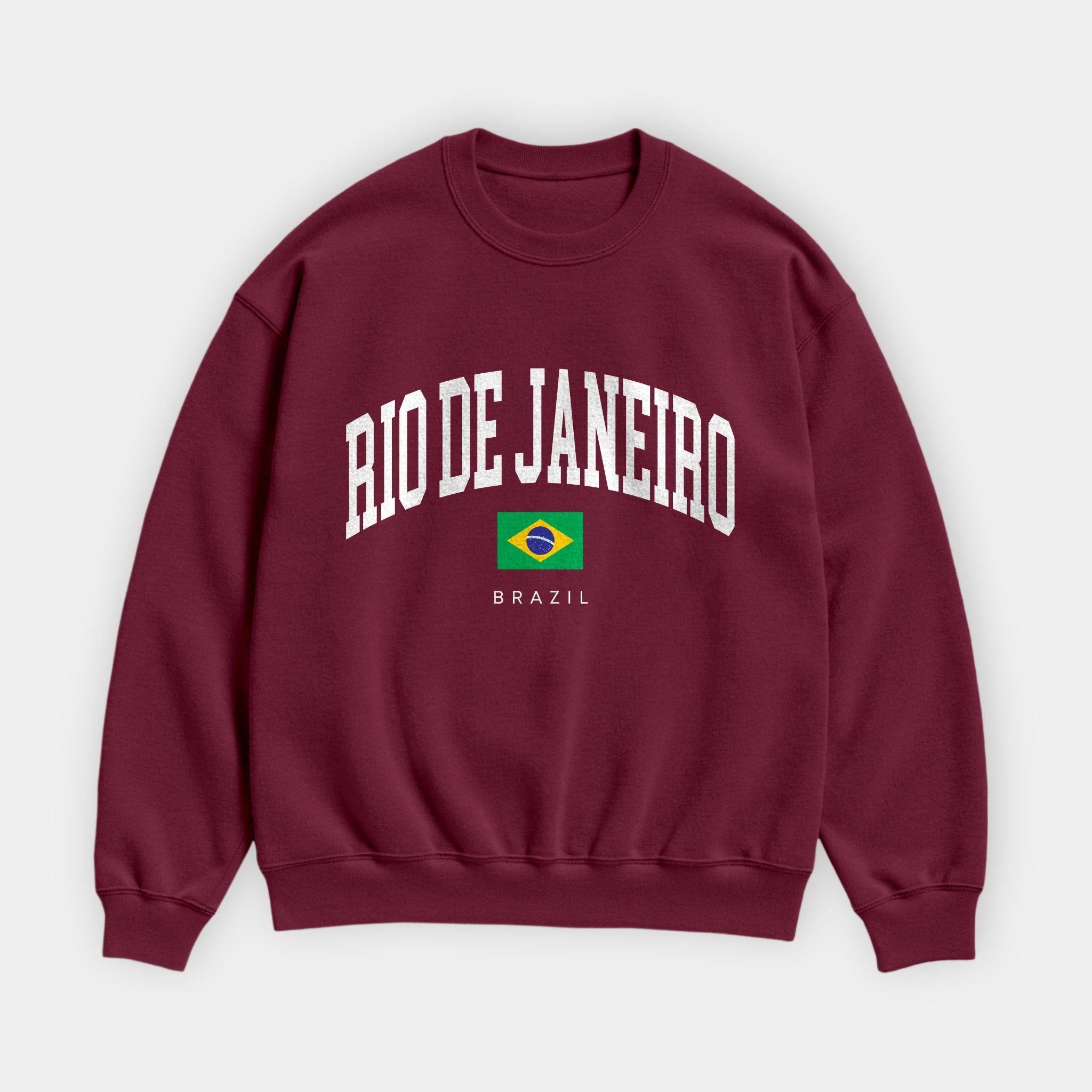 Rio De Janeiro Collegiate Sweatshirt
