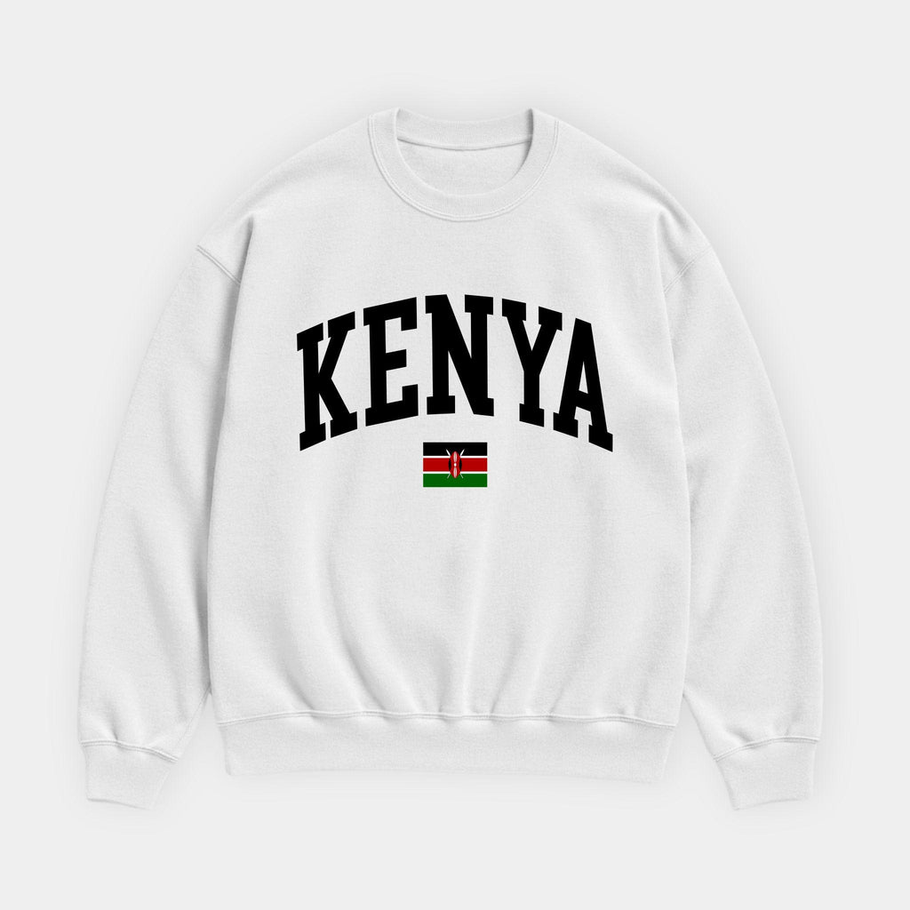 Kenya Collegiate Flag Sweatshirt