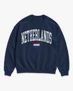Netherlands Collegiate Flag Sweatshirt