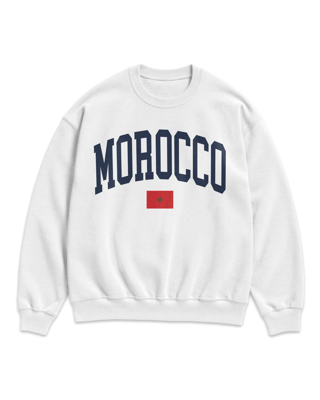 Morocco Collegiate Flag Sweatshirt