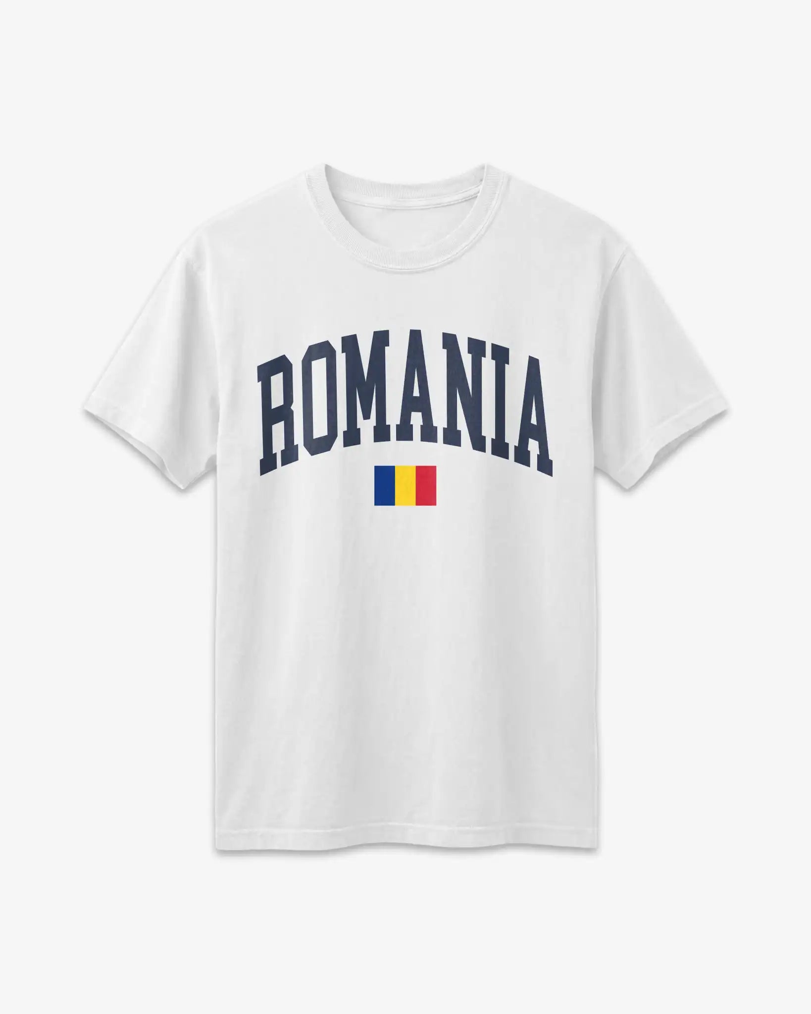 Romania Collegiate Flag T-Shirt