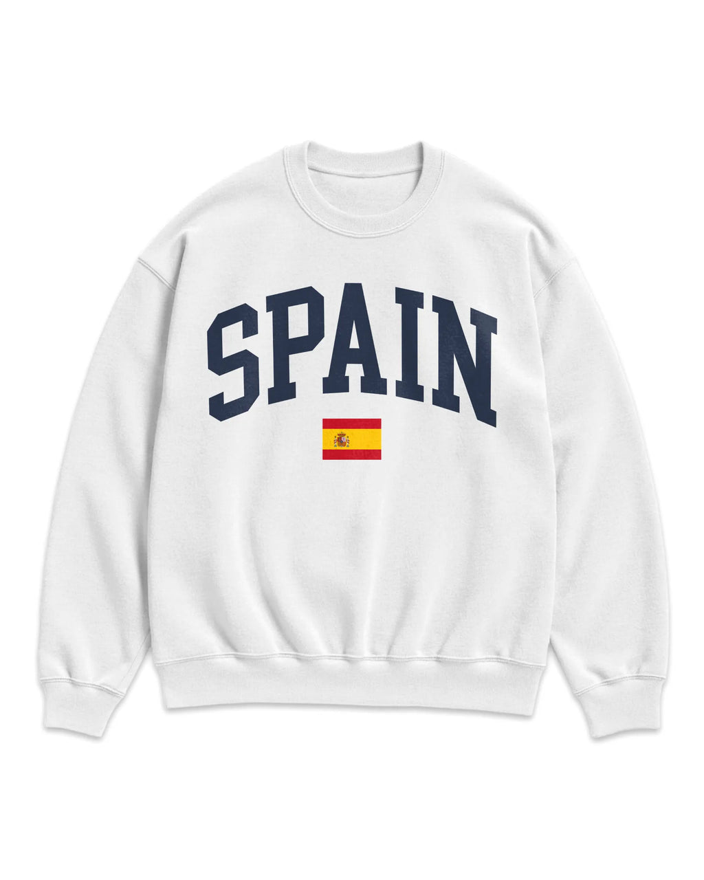 Spain Collegiate Flag Sweatshirt