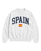 Spain Collegiate Flag Sweatshirt